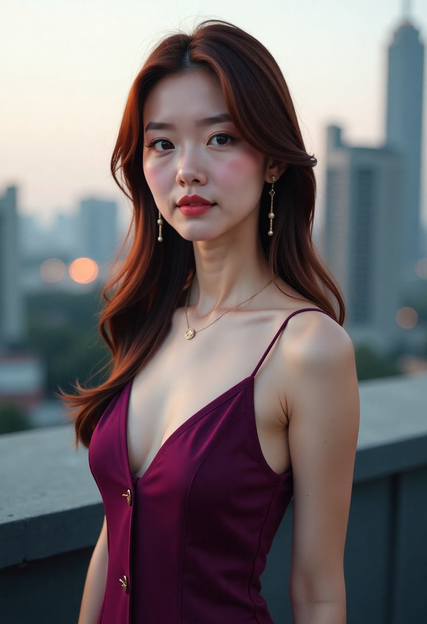江百合与黎明朗在雨中相遇